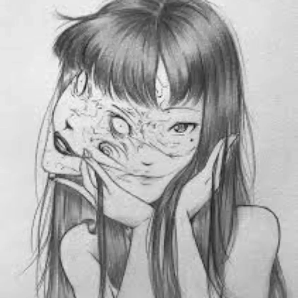 The Peeling Mask I - Sketches photography by Sagheer Akram